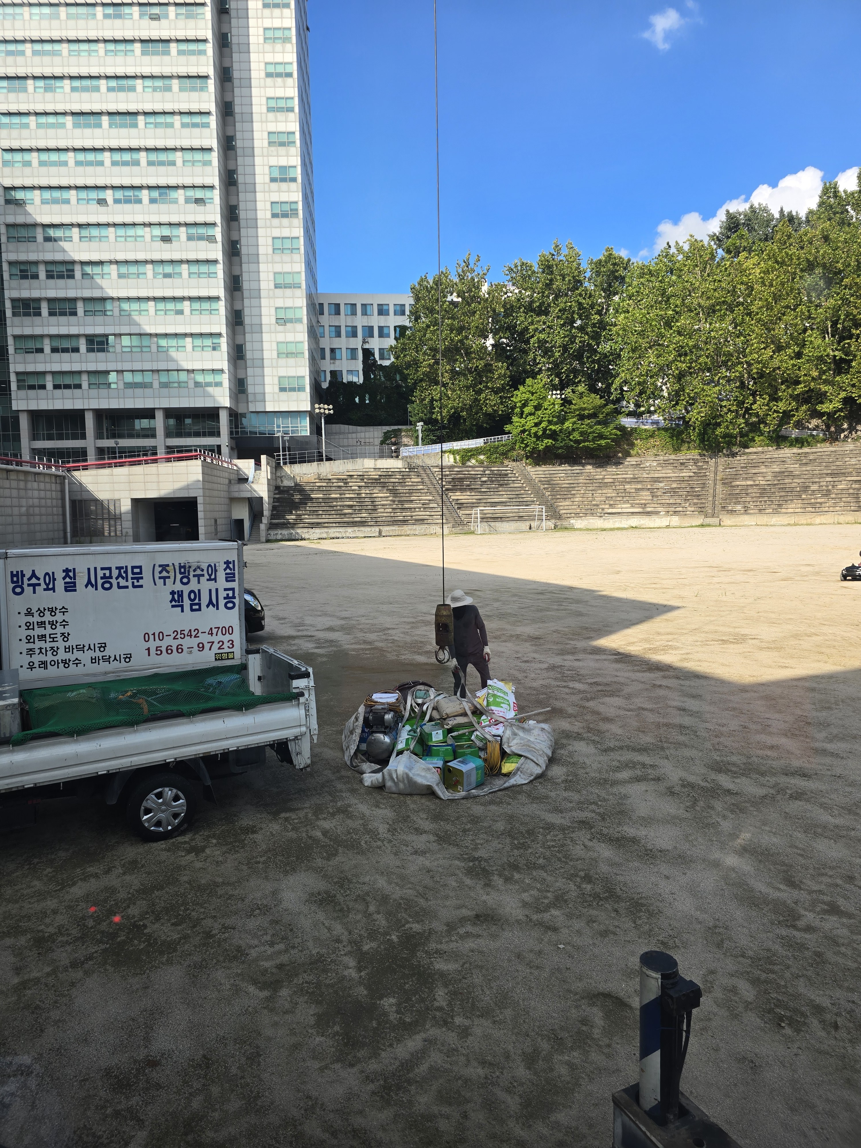 중구 점포 철제 랙·차양 프레임 설치 유형 안내 이미지