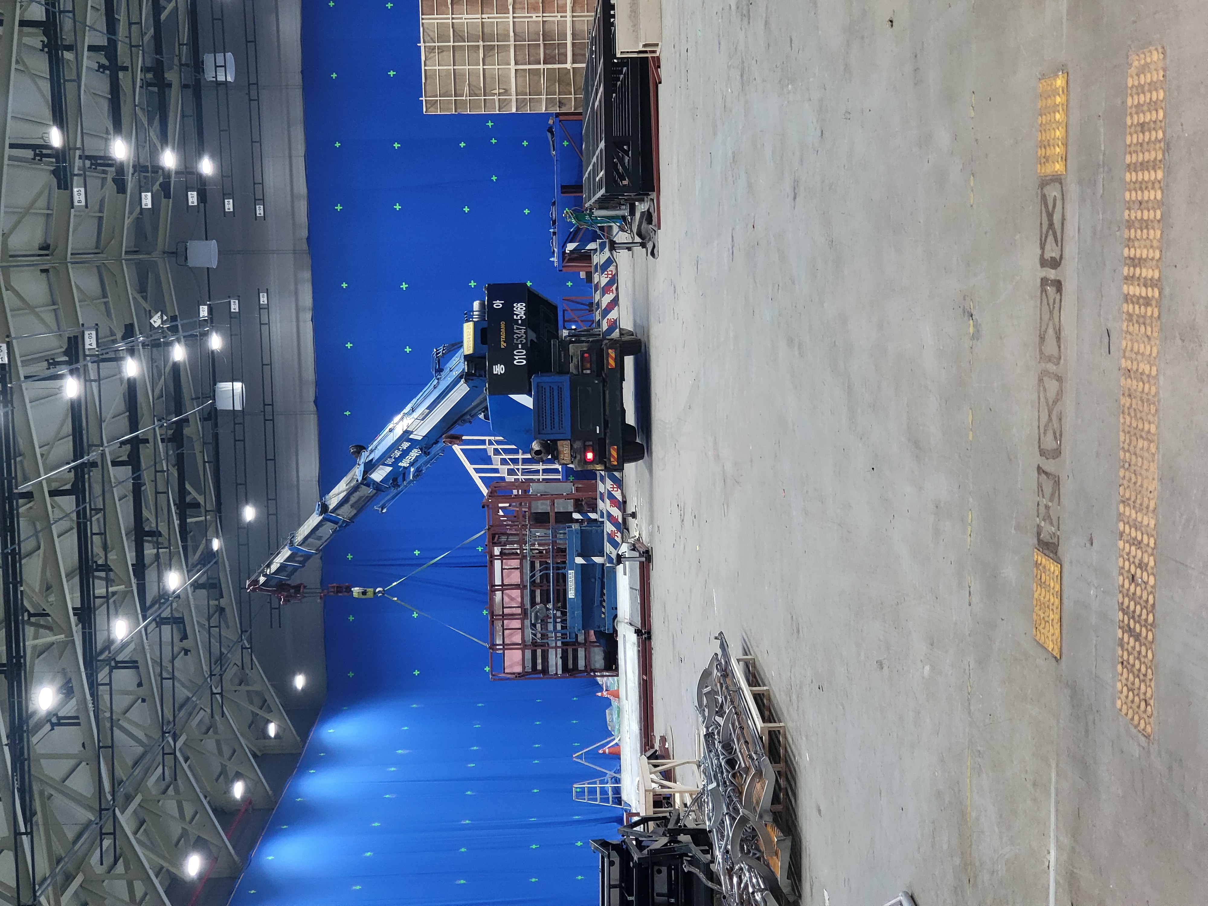 송파구 실내 행사 장비·구조물 배치 유형 안내 이미지