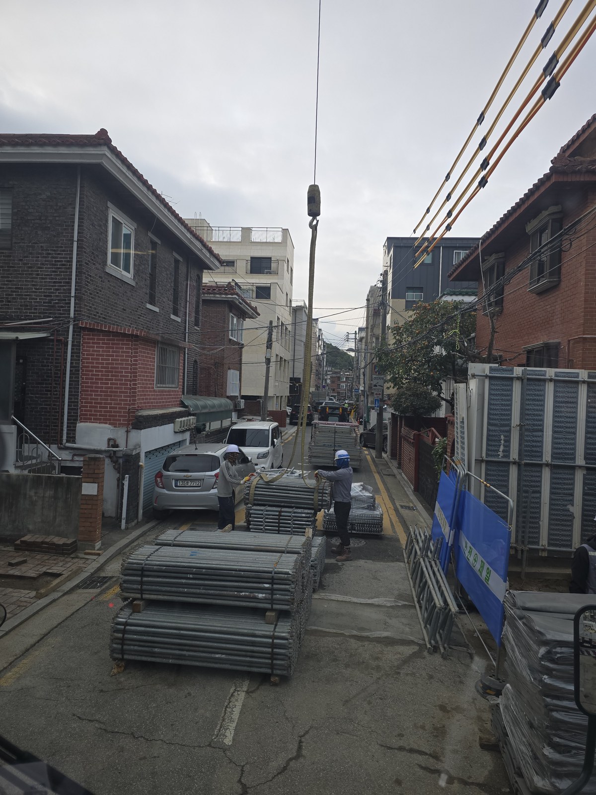 양평군 창고 장척 철골 세우기 작업 유형 안내 이미지